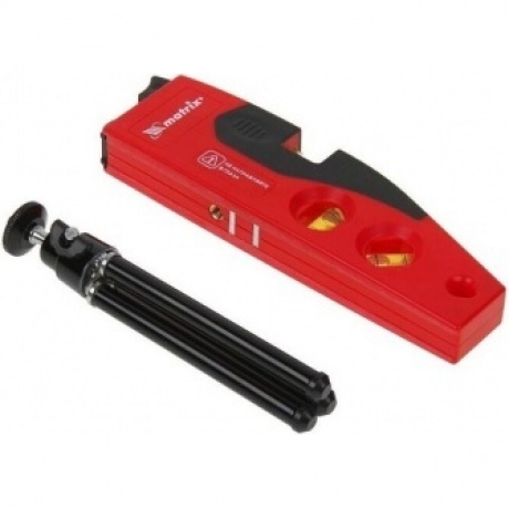 Уровень лазерный, 180 мм, 220 мм штатив, 4 глазка Matrix - фото 4