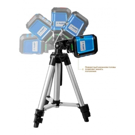 Нивелир лазерный ЗУБР  Крест 15  Профессионал (34902-3) - фото 7