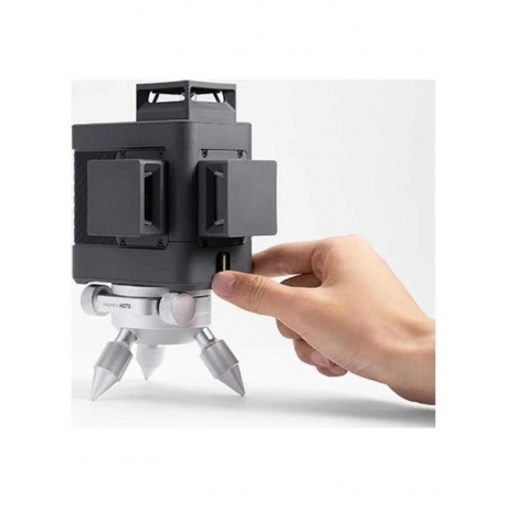 Лазерный уровень HOTO Laser Level 3*360 (серый, QWFGJ002) - фото 8