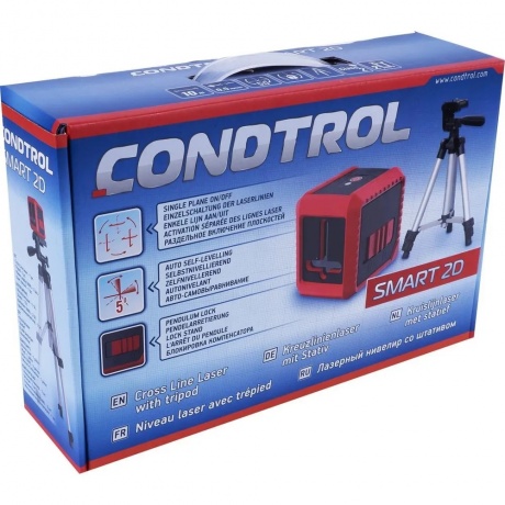 Лазерный нивелир CONDTROL Smart 2D Green - фото 5