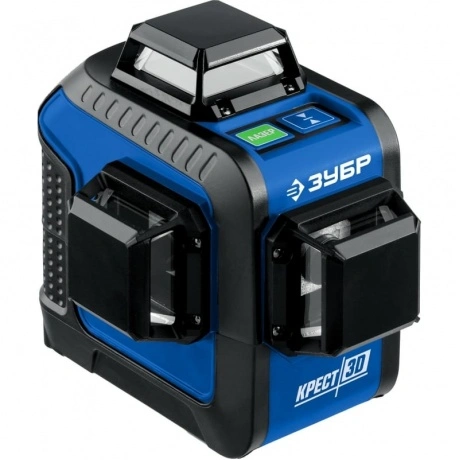 Нивелир лазерный ЗУБР КРЕСТ 3D, Профессионал (34909)