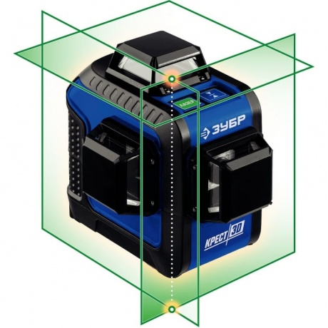 Нивелир лазерный ЗУБР КРЕСТ 3D, Профессионал (34909) - фото 2