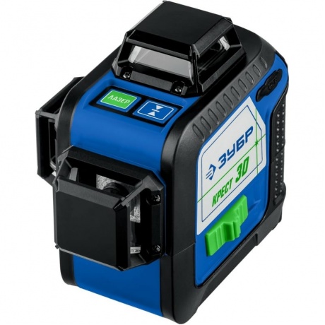 Нивелир лазерный ЗУБР КРЕСТ 3D, Профессионал (34909) - фото 3