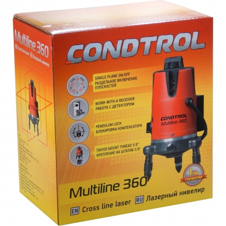 Нивелир лазерный CONDTROL Multiline 360 - фото 4