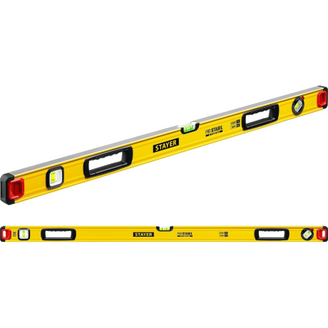 Строительный уровень Stayer PRO STABIL 3471-120_z02, 1200 мм, усиленный профиль