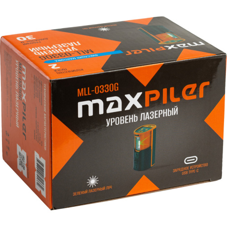 Лазерный нивелир Maxpiler MLL-0330G - фото 2