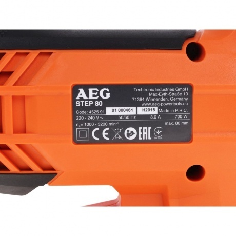 Лобзик электрический AEG STEP 80 - фото 6