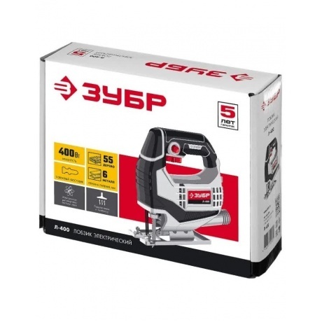 Лобзик электрический Зубр Л-400 - фото 5