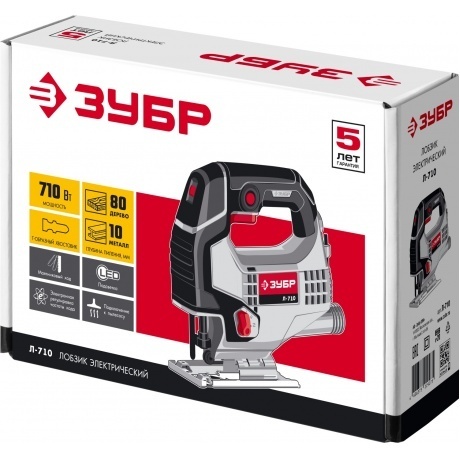 Лобзик электрический Зубр Л-710 - фото 10