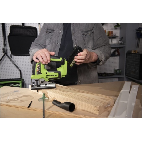 Лобзик электрический Greenworks GD24JS 3601407 - фото 11