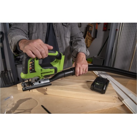 Лобзик электрический Greenworks GD24JS 3601407 - фото 14