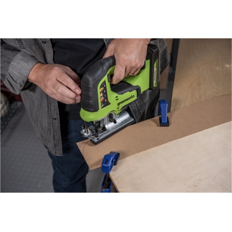 Лобзик электрический Greenworks GD24JS 3601407 - фото 20