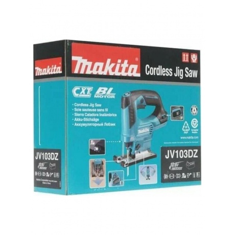 Лобзик Makita JV103DZ 3000ходов/мин от аккумулятора - фото 8