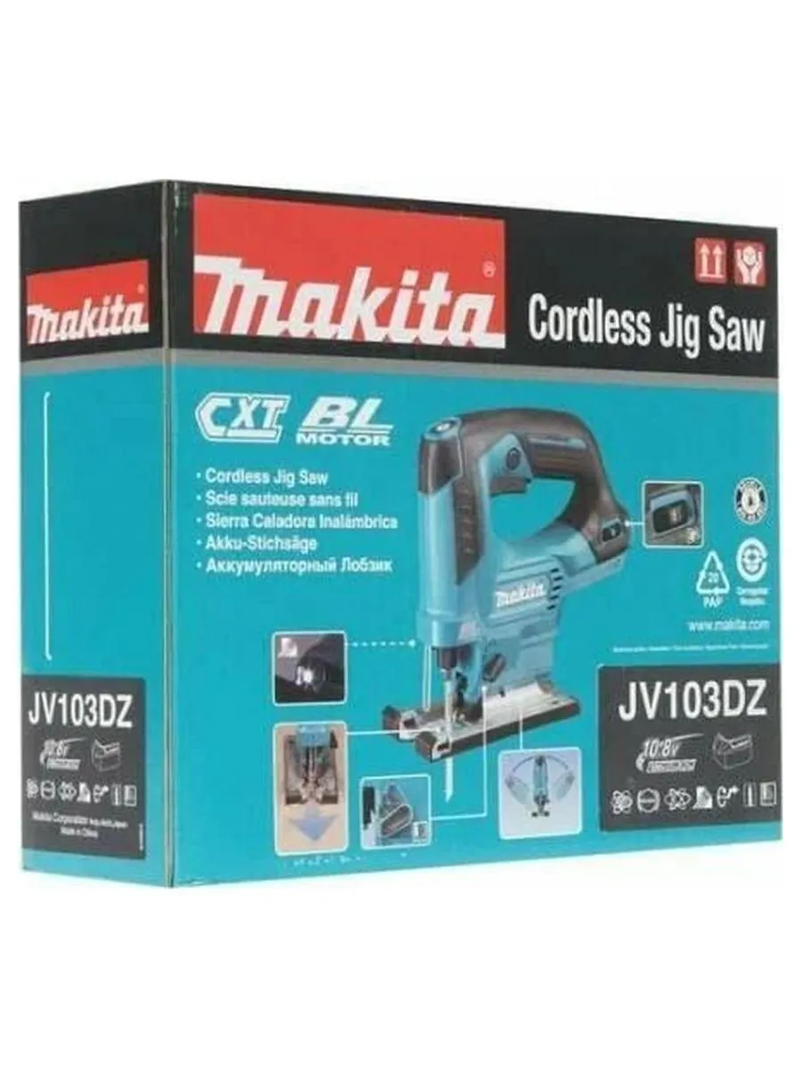 Лобзик Makita JV103DZ 3000ходов/мин от аккумулятора - фото 8