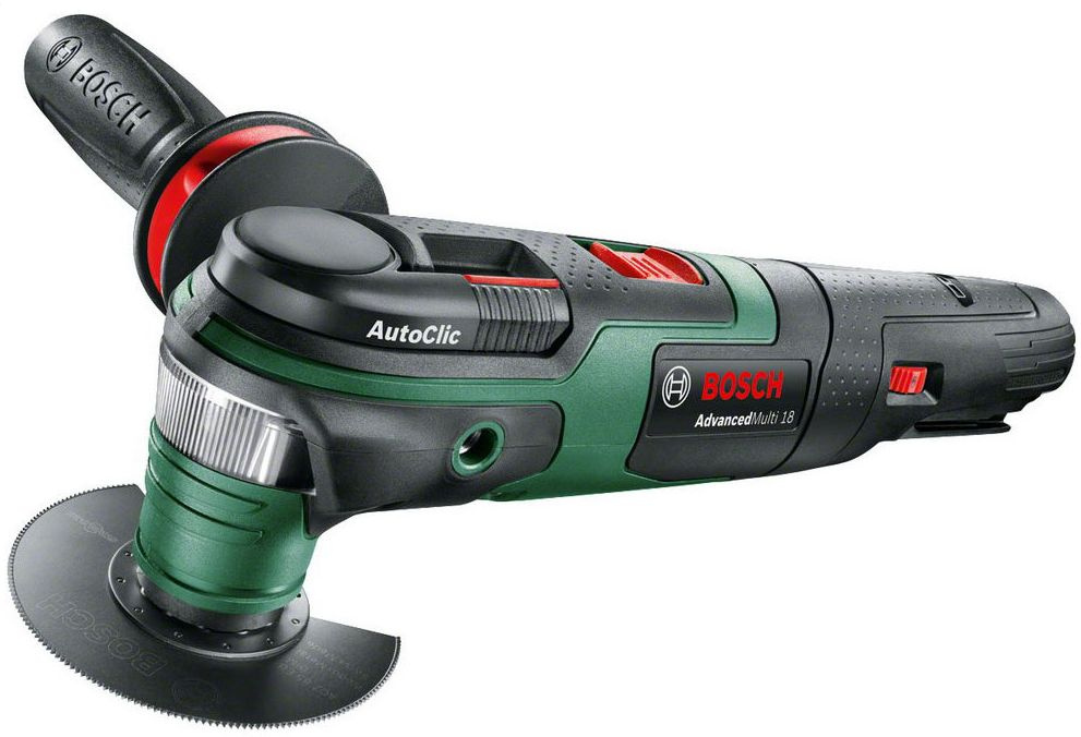 Инструмент многофункциональный Bosch AdvancedMulti 18 (0603104020) зеленый/черный