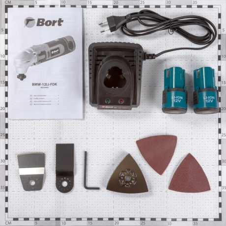 Инструмент многофункциональный Bort BMW-12Li-FDK 93720483 - фото 9