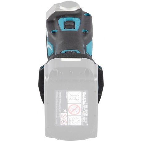 Многофункциональный инструмент Makita DTM52Z синий/черный - фото 6