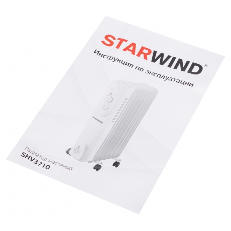 Радиатор масляный Starwind SHV3710 белый - фото 9