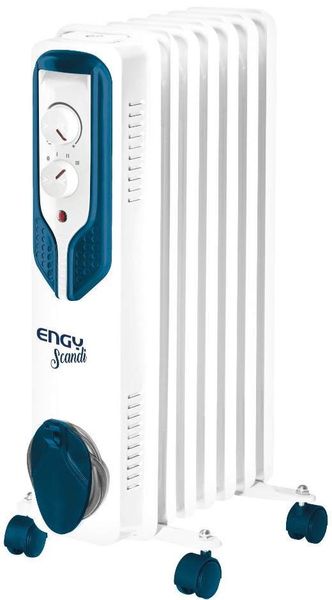 Радиатор масляный Engy EN-2507 Scandi 7 секц 1.5 кВт конвектор engy en 1500 modern 1500вт 442х595х223мм настенный напольный