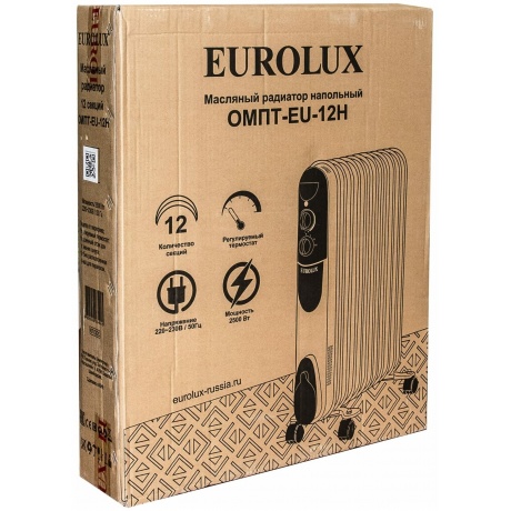 Радиатор масляный Eurolux ОМПТ-EU-12Н - фото 9