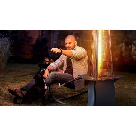 Камин уличный газовый инфракрасный Ballu BOGH-15 (НС-1119541) - фото 8