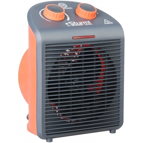 Тепловентилятор Sturm! FH2001 2000Вт черный/оранжевый - фото 3