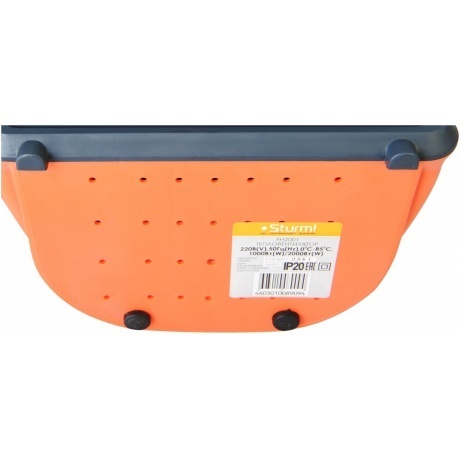 Тепловентилятор Sturm! FH2001 2000Вт черный/оранжевый - фото 8