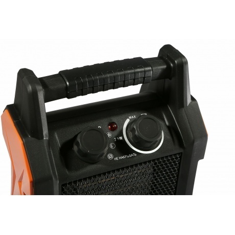 Тепловентилятор Sturm! FH2034CQ 2000Вт черный/оранжевый - фото 2