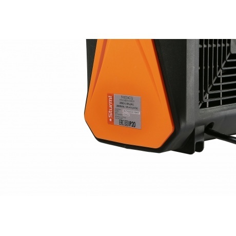 Тепловентилятор Sturm! FH2034CQ 2000Вт черный/оранжевый - фото 4