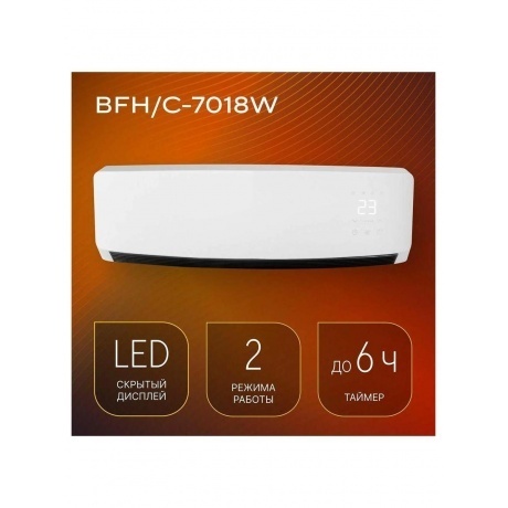 Тепловентилятор настенный Ballu BFH/C-7018W - фото 11