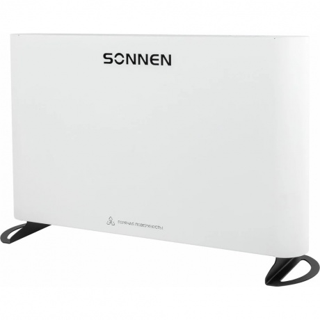 Обогреватель-конвектор Sonnen ONYX-1000.1, 1000 Вт, Х-образный нагревательный элемент, белый, сделан - фото 2