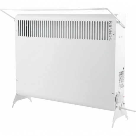 Обогреватель-конвектор Sonnen MINI-1500.2, 1500 Вт, вешалка, Х-образный нагревательный элемент, белы - фото 5