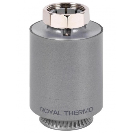 Термостат радиаторный электронный Royal Thermo Smart Heat, серебристый - фото 2