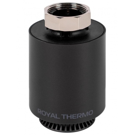 Термостат радиаторный электронный  Royal Thermo Smart Heat, черный - фото 2
