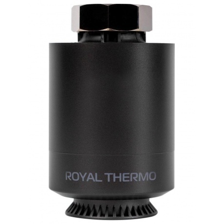 Термостат радиаторный электронный  Royal Thermo Smart Heat, черный - фото 3