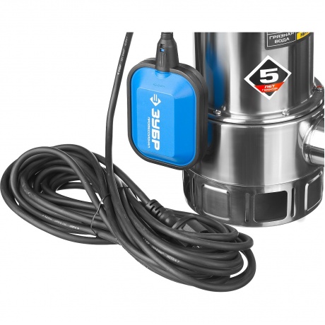 Насос погружной дренажный Зубр Профессионал Т3 НПГ-Т3-1100-С - фото 3