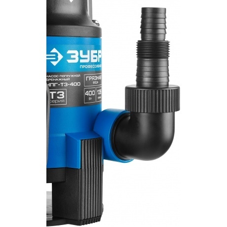 Насос погружной дренажный Зубр Профессионал Т3 НПГ-Т3-400 - фото 9