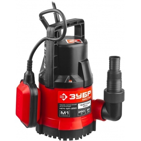 Насос погружной дренажный Зубр Мастер М1 НПЧ-М1-250 - фото 2