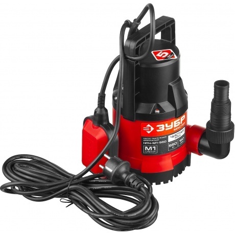 Насос погружной дренажный Зубр Мастер М1 НПЧ-М1-550 - фото 5