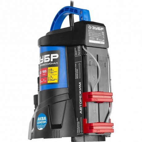 Насос погружной дренажный Зубр АкваСенсор Т7 НПЧ-Т7-550 - фото 2