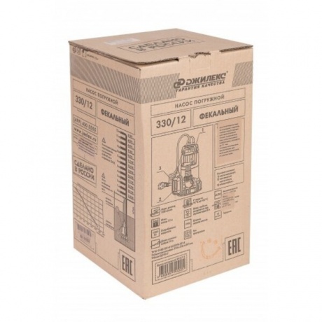 Насос фекальный Джилекс Фекальный 330/12 5402 - фото 8