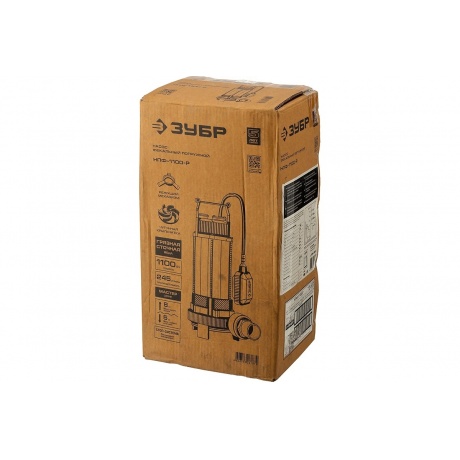 Насос фекальный Зубр НПФ-1100-Р - фото 10