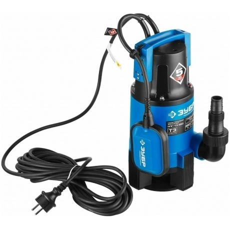 Насос погружной дренажный Зубр Профессионал Т3 НПГ-Т3-550 - фото 1