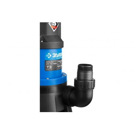 Насос погружной дренажный Зубр Профессионал Т3 НПГ-Т3-1300 - фото 5