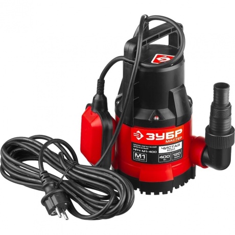 Насос погружной дренажный Зубр Мастер М1 НПЧ-М1-400 - фото 3