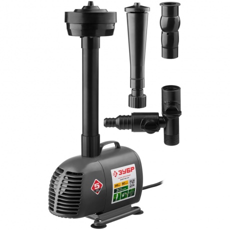 Насос фонтанный, ЗУБР ЗНФЧ-50-3.4 - фото 1