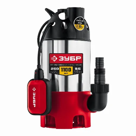 Насос погружной дренажный ЗУБР НПГ-М3-1100-С