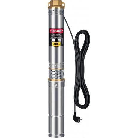 

Скважинный насос центробежный ЗУБР, 40 м напор