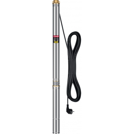 Скважинный насос центробежный ЗУБР, 80 м напор - фото 1