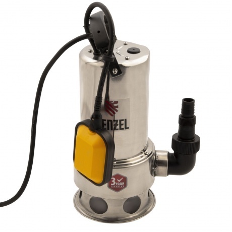 Дренажный насос DP1100X, 1100 Вт, подъем 11 м, 15500 л/ч Denzel